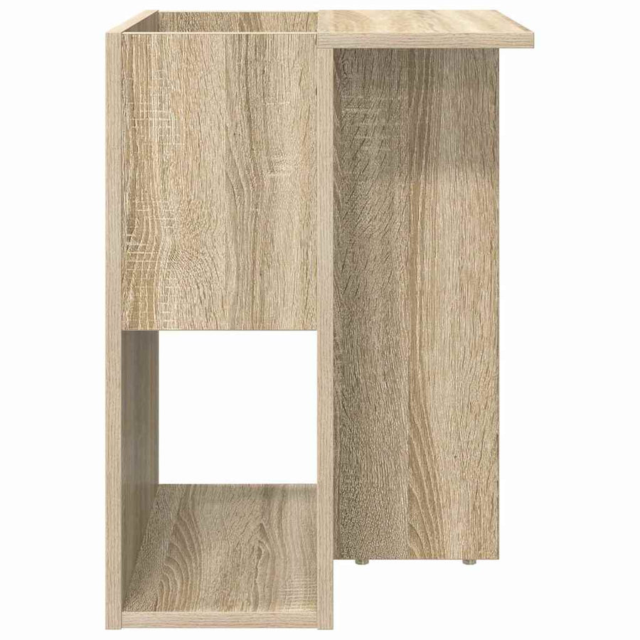 Bijzettafel Sonoma Eiken 35 x 40 x 55 cm Bewerkt hout