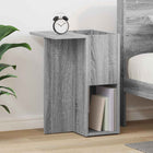 Side Table Grey Sonoma 35 x 40 x 55 cm Engineered Wood