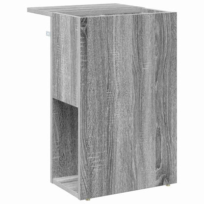 Bijzettafel Grijs Sonoma 35 x 40 x 55 cm Bewerkt hout