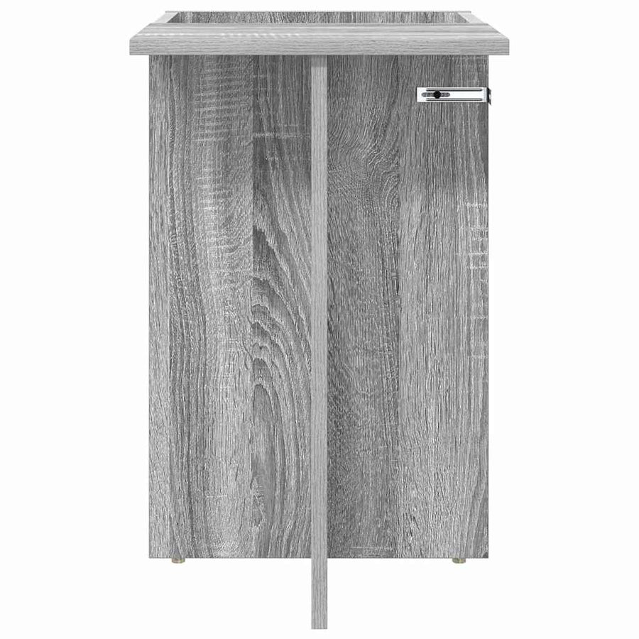 Bijzettafel Grijs Sonoma 35 x 40 x 55 cm Bewerkt hout