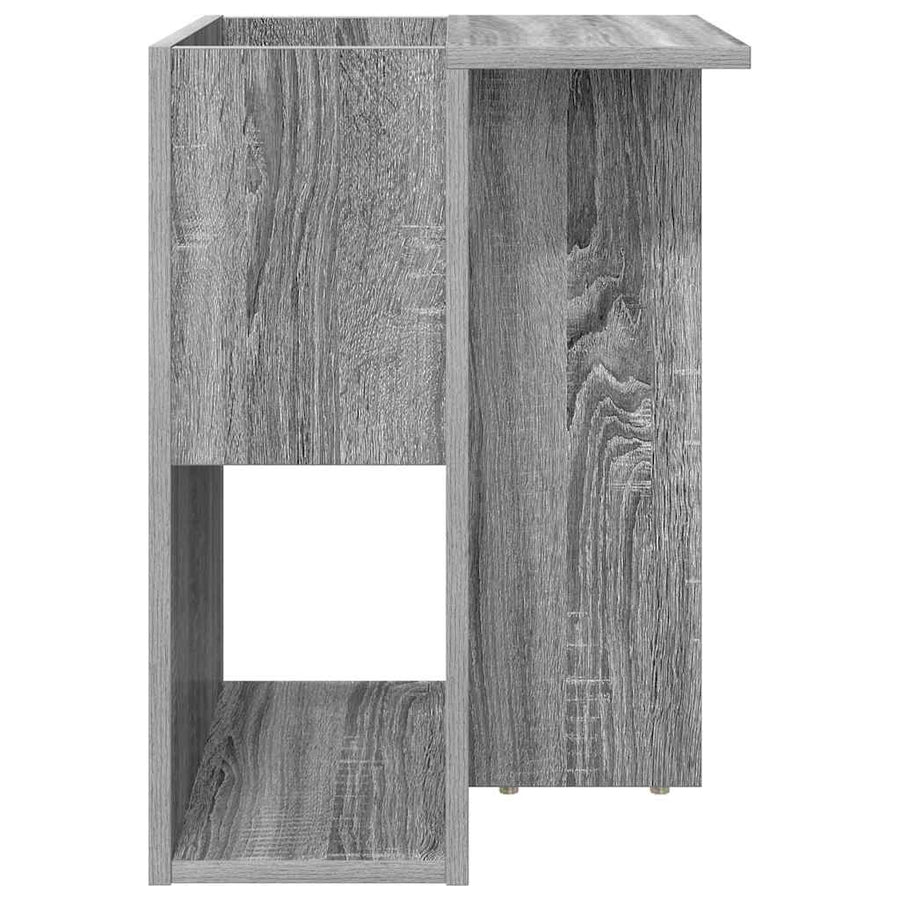 Bijzettafel Grijs Sonoma 35 x 40 x 55 cm Bewerkt hout