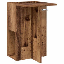 Bijzettafel Oudhout 35 x 40 x 55 cm Bewerkt hout