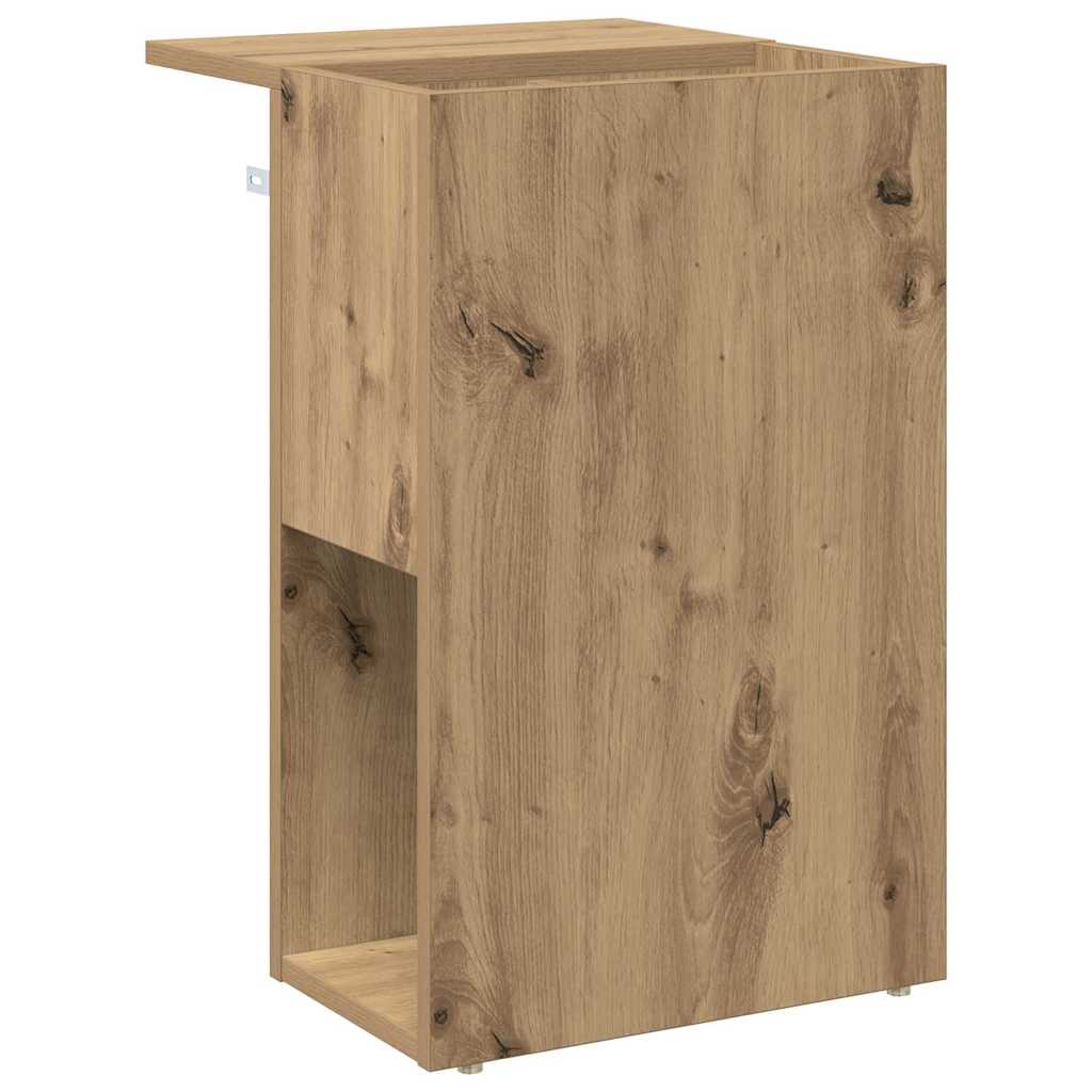 Bijzettafel Artisan Eiken 35 x 40 x 55 cm Bewerkt hout
