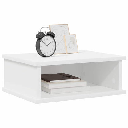 Nachtkastje 2 pcs Wit 40 x 31 x 15 cm Bewerkt hout