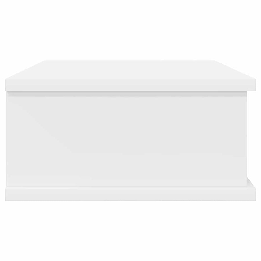 Nachtkastje 2 pcs Wit 40 x 31 x 15 cm Bewerkt hout