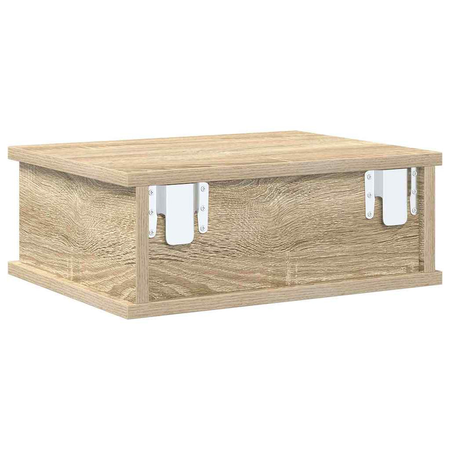 Nachtkastje 2 pcs Sonoma Eiken 40 x 31 x 15 cm Bewerkt hout