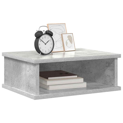 Nachtkastje 2 pcs Beton Grijs 40 x 31 x 15 cm Bewerkt hout