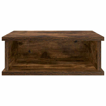 Nachtkastje Gerookt eiken 40 x 31 x 15 cm Bewerkt hout