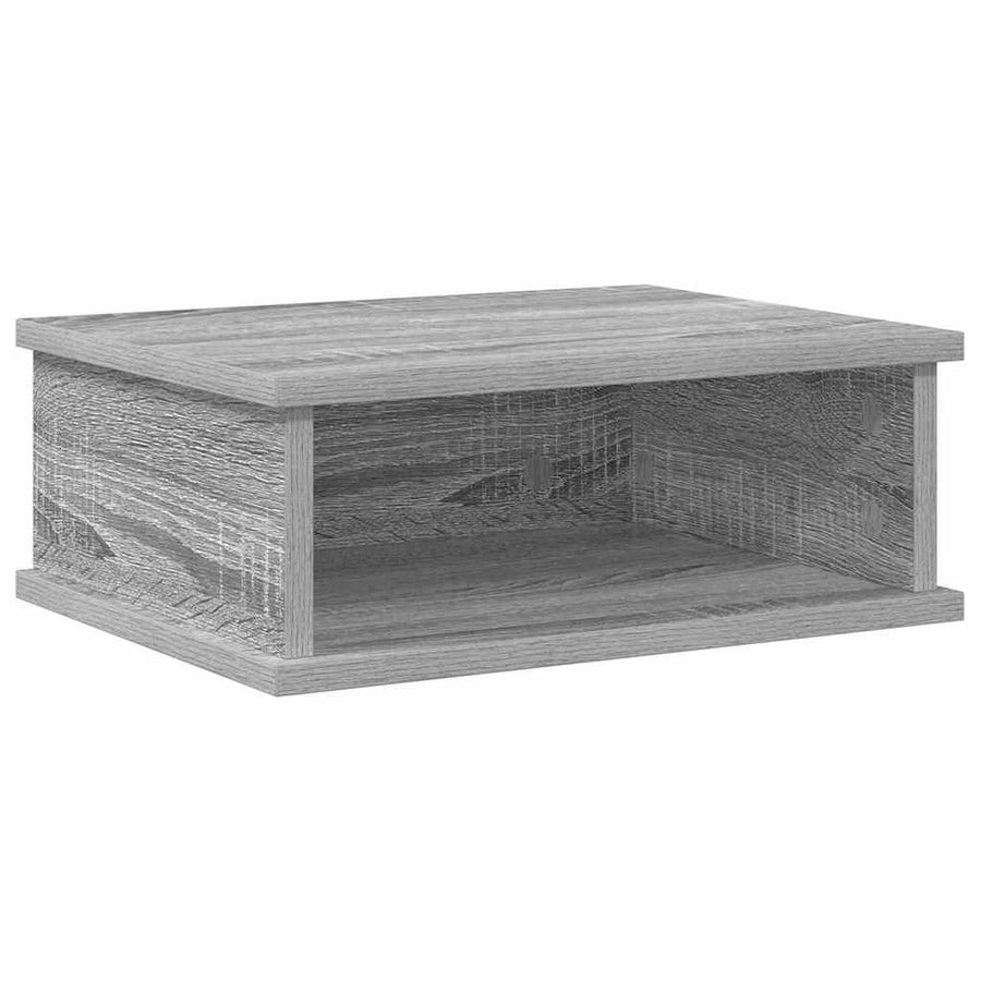 Nachtkastje Grijs Sonoma 40 x 31 x 15 cm Bewerkt hout