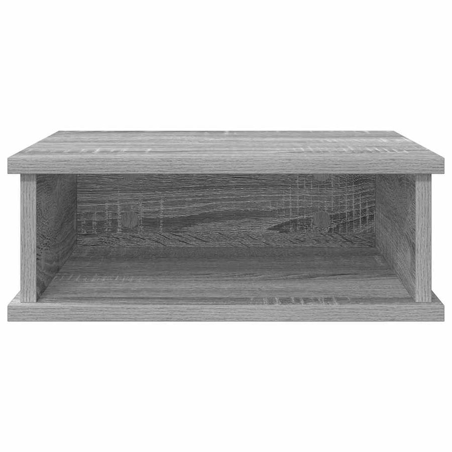Nachtkastje Grijs Sonoma 40 x 31 x 15 cm Bewerkt hout