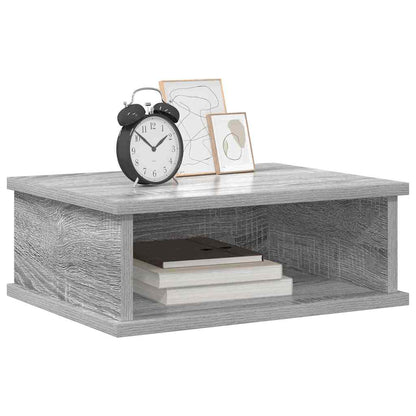 Nachtkastje Grijs Sonoma 40 x 31 x 15 cm Bewerkt hout