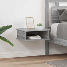 Nachtkastje 2 pcs Grijs Sonoma 40 x 31 x 15 cm Bewerkt hout