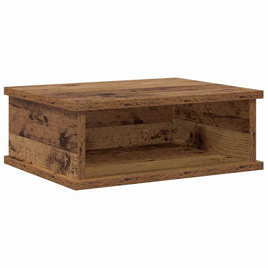 Nachtkastje Oudhout 40 x 31 x 15 cm Bewerkt hout