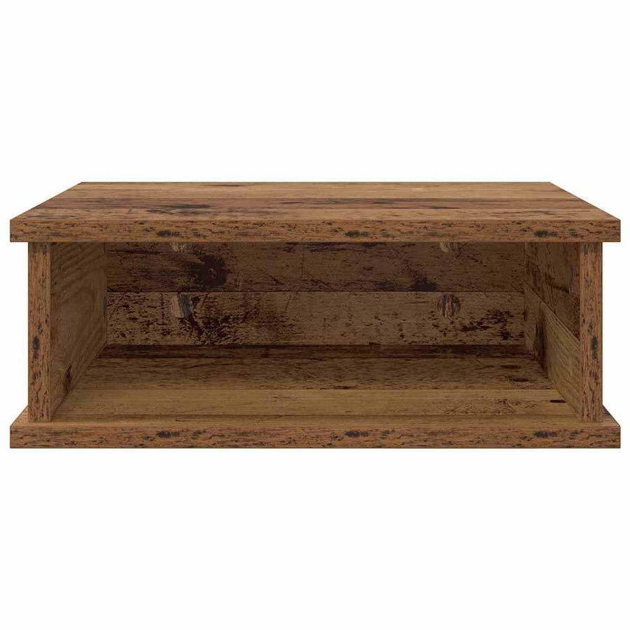 Nachtkastje Oudhout 40 x 31 x 15 cm Bewerkt hout