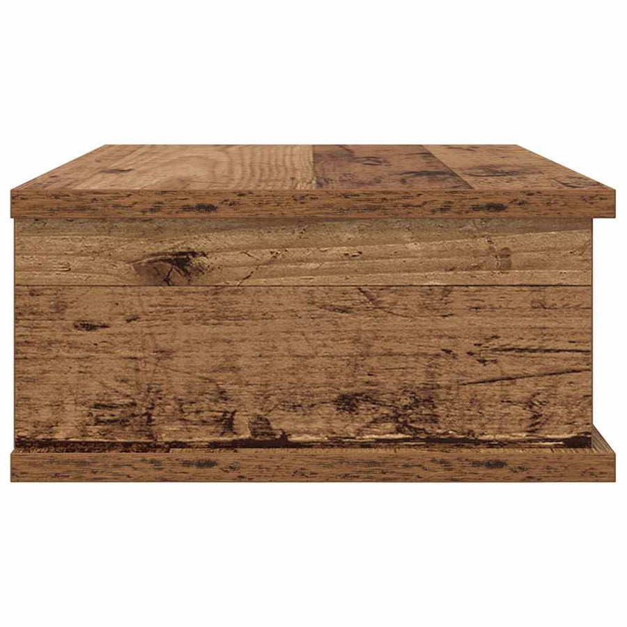 Nachtkastje Oudhout 40 x 31 x 15 cm Bewerkt hout