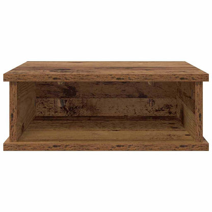 Nachtkastje 2 pcs Oudhout 40 x 31 x 15 cm Bewerkt hout