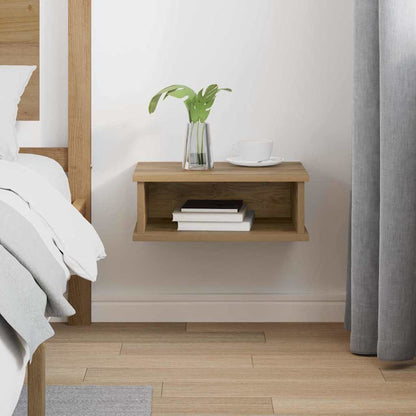 Nachtkastje Artisan Eiken 40 x 31 x 15 cm Bewerkt hout
