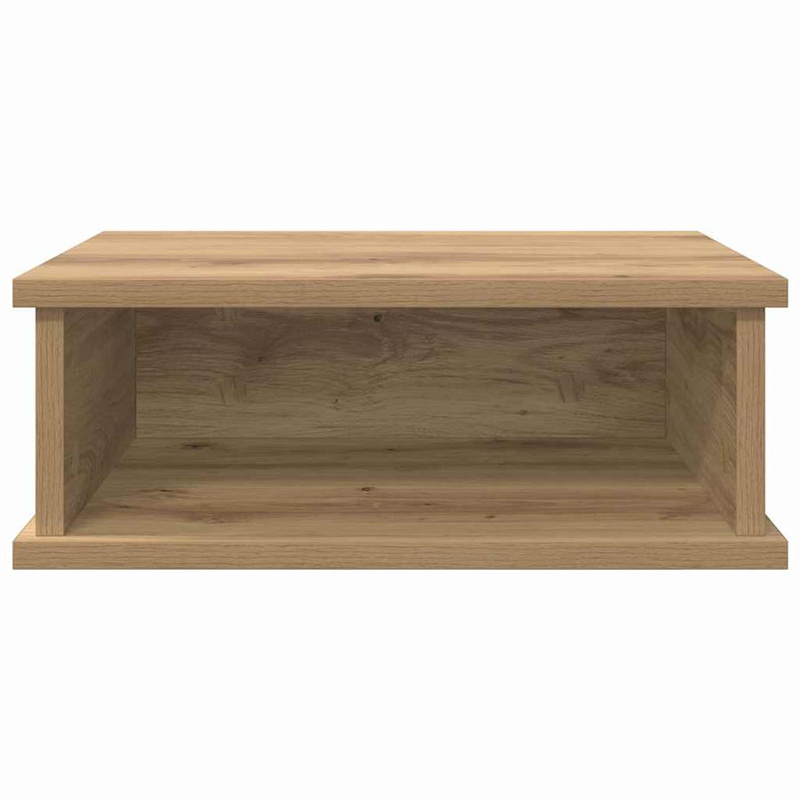 Nachtkastje 2 pcs Artisan Eiken 40 x 31 x 15 cm Bewerkt hout