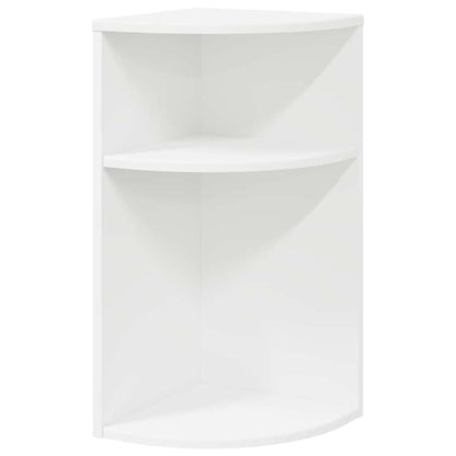 Bijzettafel Wit 29,6 x 29,6 x 60 cm Bewerkt hout