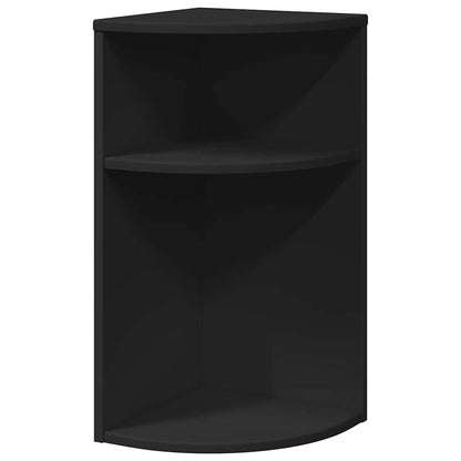 Bijzettafel Zwart 29,6 x 29,6 x 60 cm Bewerkt hout