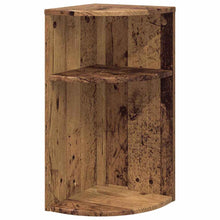 Bijzettafel Oudhout 29,6 x 29,6 x 60 cm Bewerkt hout