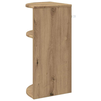 Bijzettafel Artisan Eiken 29,6 x 29,6 x 60 cm Bewerkt hout