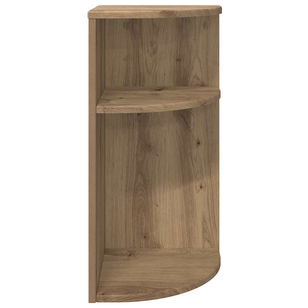Bijzettafel Artisan Eiken 29,6 x 29,6 x 60 cm Bewerkt hout