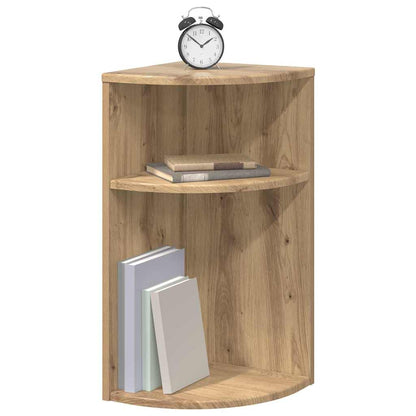 Bijzettafel Artisan Eiken 29,6 x 29,6 x 60 cm Bewerkt hout