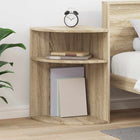 Side Table Sonoma Oak 39.7 x 39.7 x 60 cm Engineered Wood