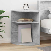 Bijzettafel beton grijs 39,7x39,7x60 cm