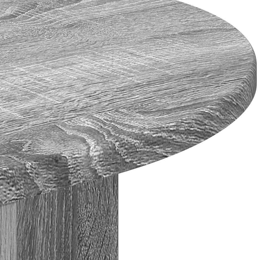Bijzettafel Grijs Sonoma 39,7 x 39,7 x 60 cm Bewerkt hout