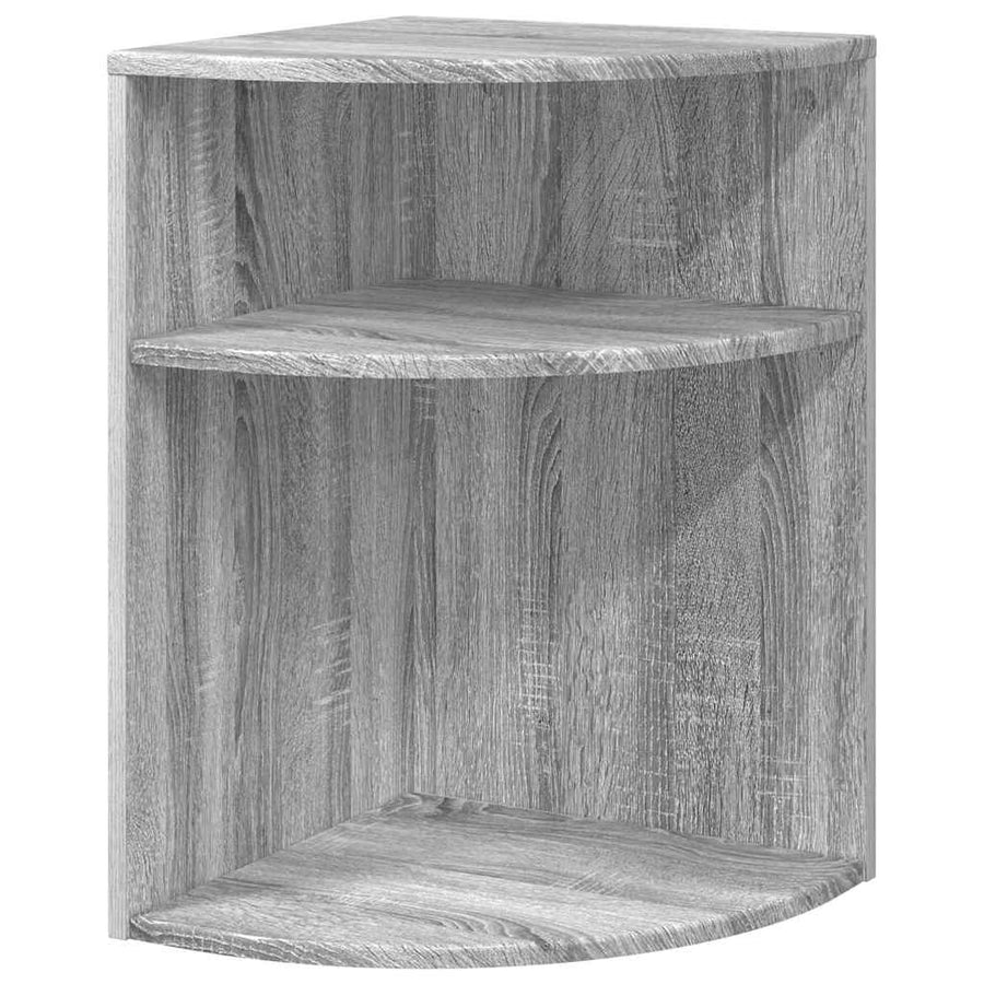 Bijzettafel Grijs Sonoma 39,7 x 39,7 x 60 cm Bewerkt hout