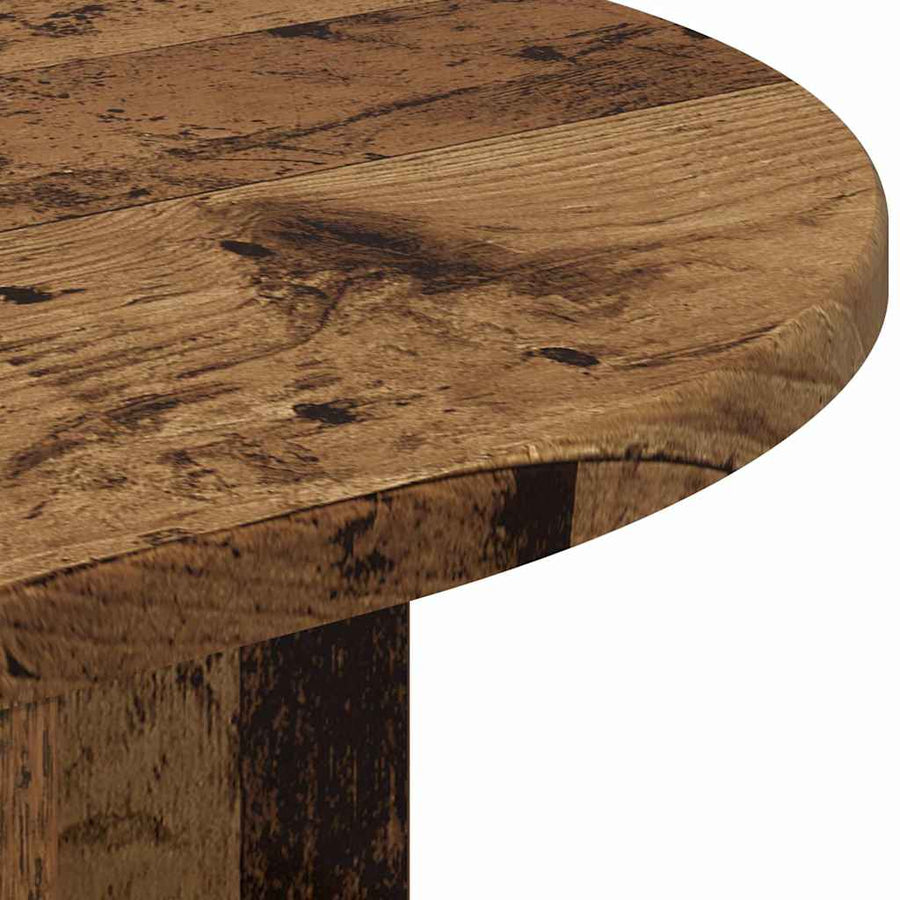 Bijzettafel Oudhout 39,7 x 39,7 x 60 cm Bewerkt hout