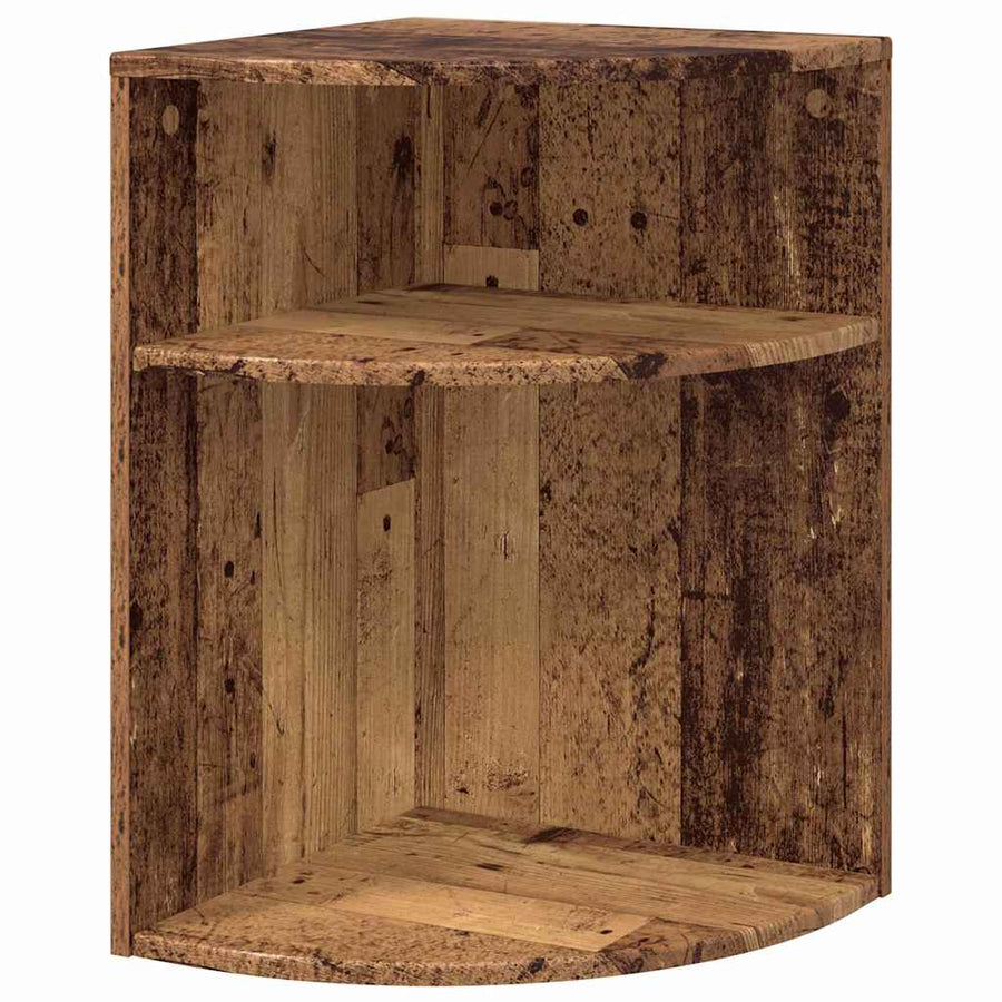 Bijzettafel Oudhout 39,7 x 39,7 x 60 cm Bewerkt hout