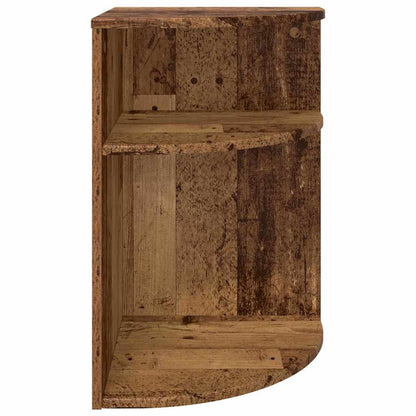 Bijzettafel Oudhout 39,7 x 39,7 x 60 cm Bewerkt hout