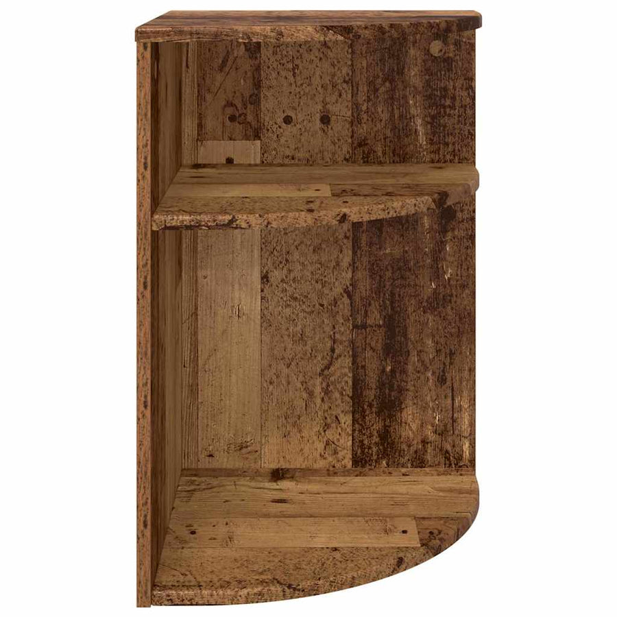 Bijzettafel Oudhout 39,7 x 39,7 x 60 cm Bewerkt hout