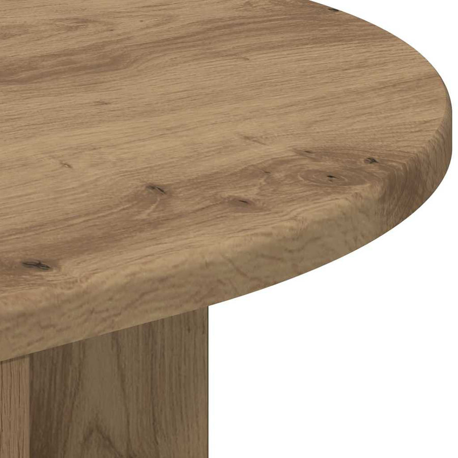 Bijzettafel Artisan Eiken 39,7 x 39,7 x 60 cm Bewerkt hout