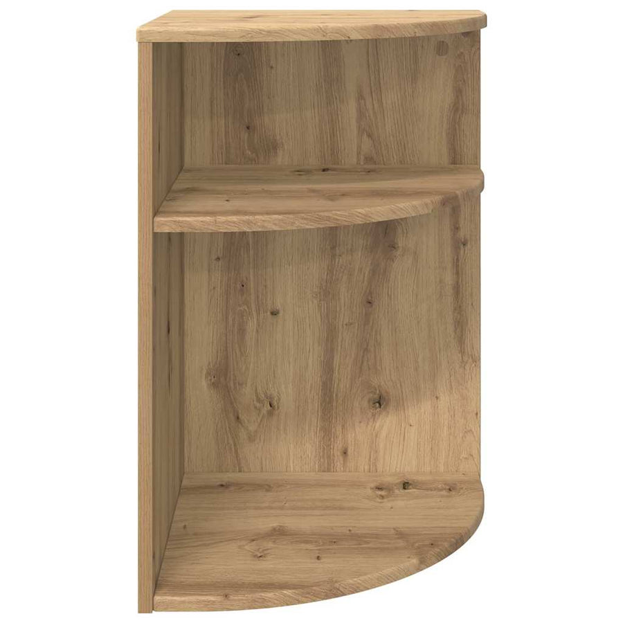 Bijzettafel Artisan Eiken 39,7 x 39,7 x 60 cm Bewerkt hout
