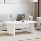 Salontafel 93x53x33 cm wit bewerkt hout