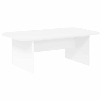 Salontafel Wit 93 x 53 x 33 cm Bewerkt hout