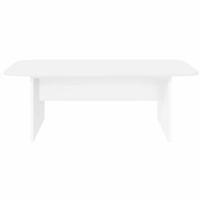 Salontafel Wit 93 x 53 x 33 cm Bewerkt hout