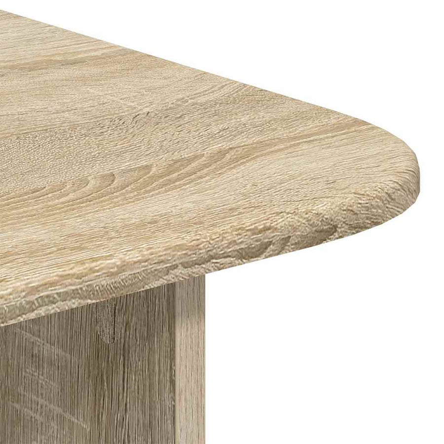 Salontafel Sonoma Eiken 93 x 53 x 33 cm Bewerkt hout