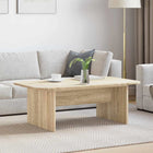 Coffee Table Sonoma Oak 93 x 53 x 33 cm Engineered Wood