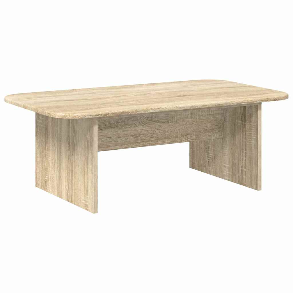 Salontafel Sonoma Eiken 93 x 53 x 33 cm Bewerkt hout