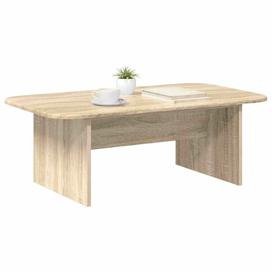 Salontafel Sonoma Eiken 93 x 53 x 33 cm Bewerkt hout