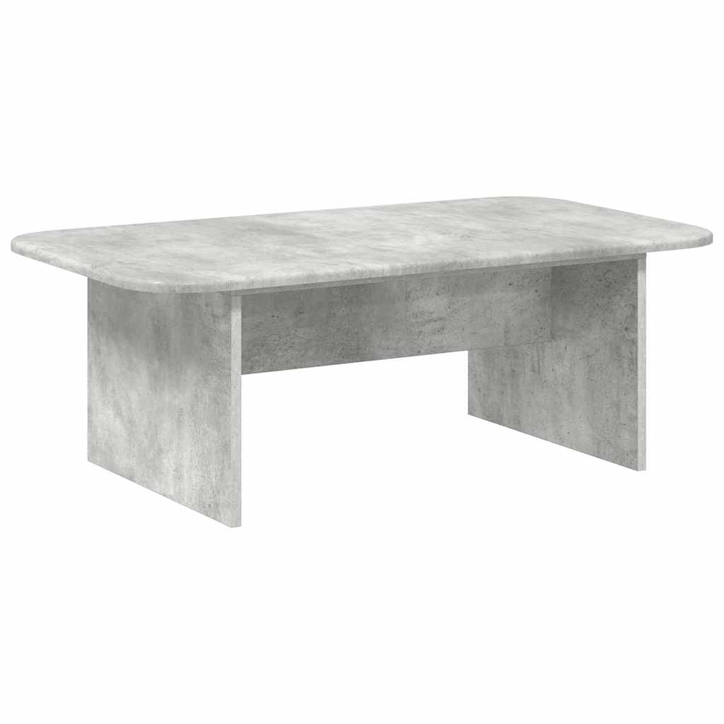 Salontafel Beton Grijs 93 x 53 x 33 cm Bewerkt hout