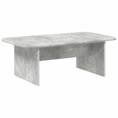 Salontafel Beton Grijs 93 x 53 x 33 cm Bewerkt hout