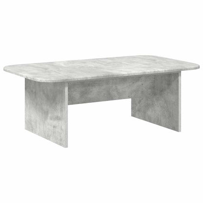 Salontafel Beton Grijs 93 x 53 x 33 cm Bewerkt hout