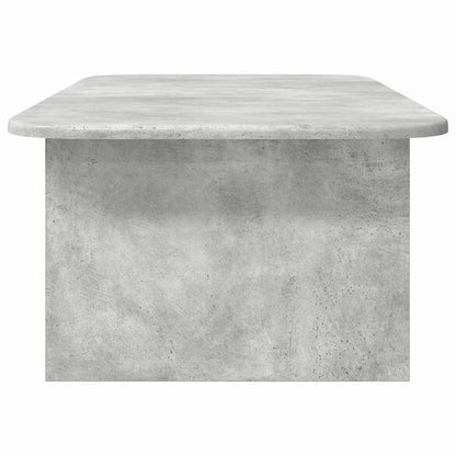 Salontafel Beton Grijs 93 x 53 x 33 cm Bewerkt hout
