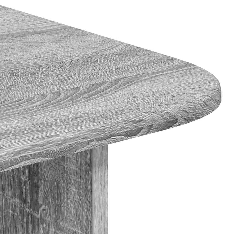 Salontafel Grijs Sonoma 93 x 53 x 33 cm Bewerkt hout